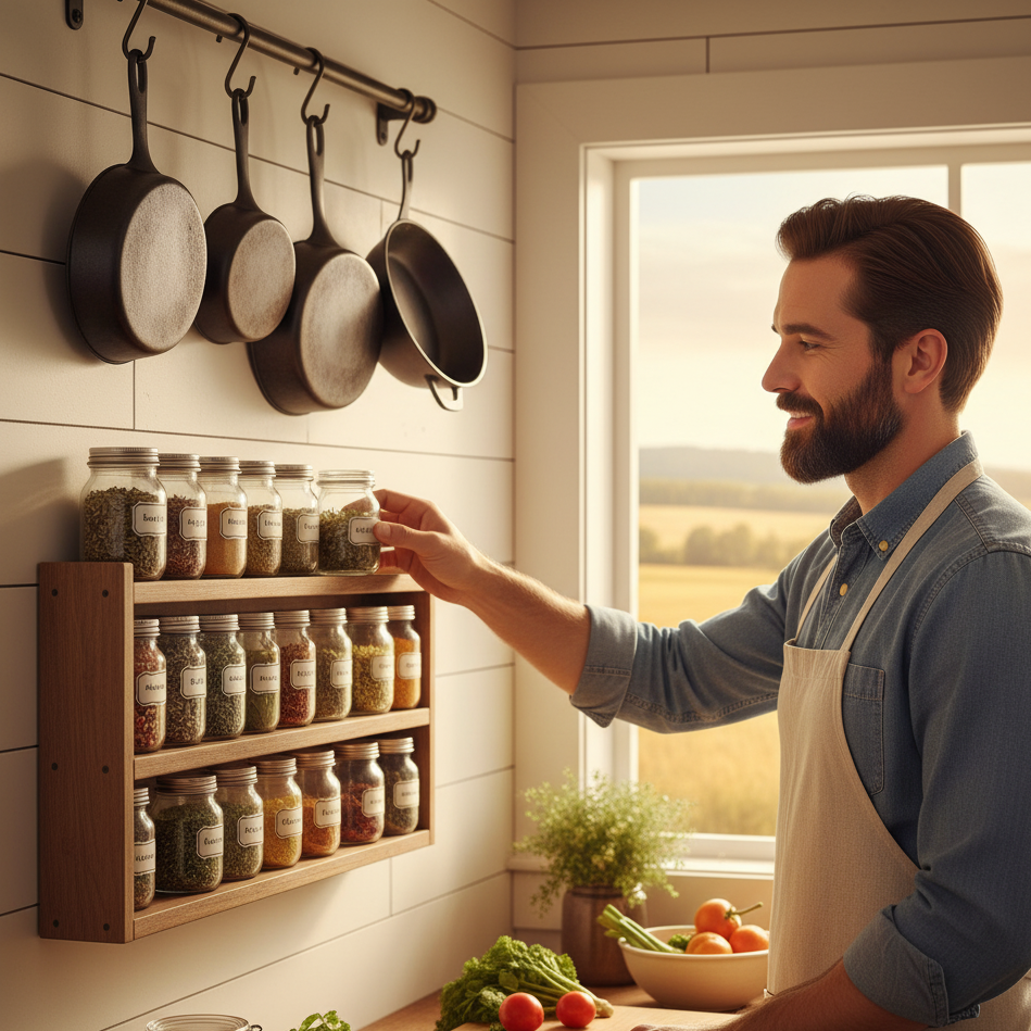 Farmhouse Kitchen Accessories: 27 Super Ideas for Cozy Charm 27 Gemini Generated Image 25l2di25l2di25l2 edited