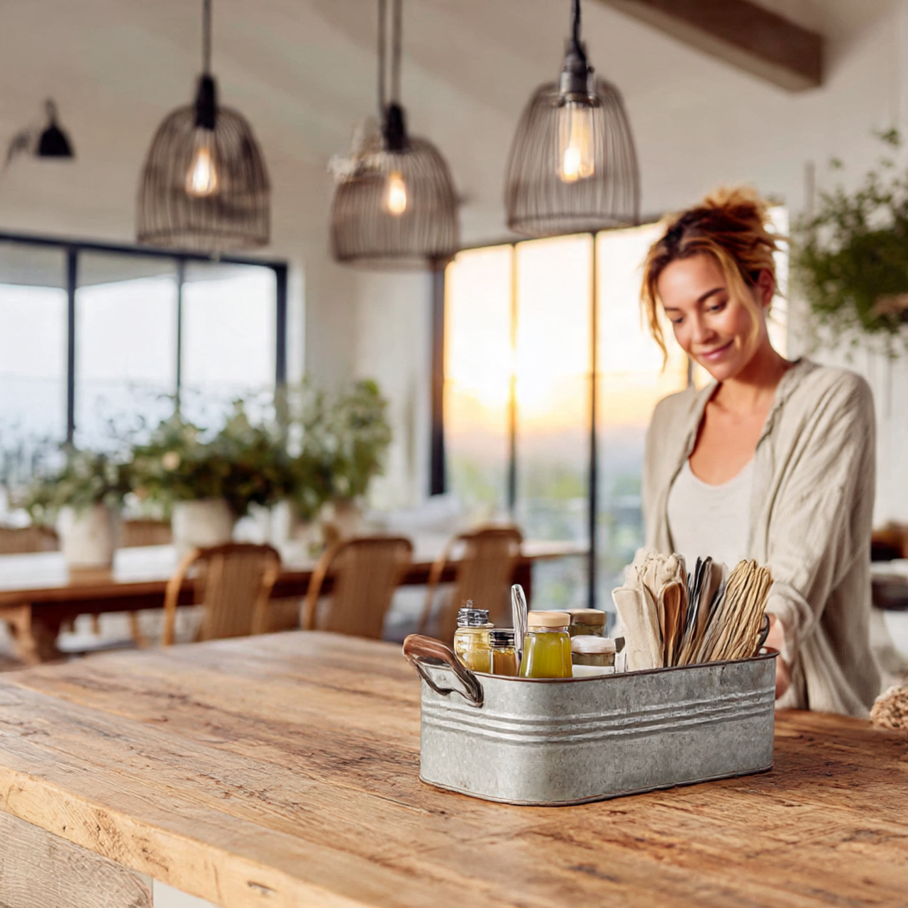 Farmhouse Kitchen Accessories: 27 Super Ideas for Cozy Charm 8 a close up realistic view of farmhouse kitchen