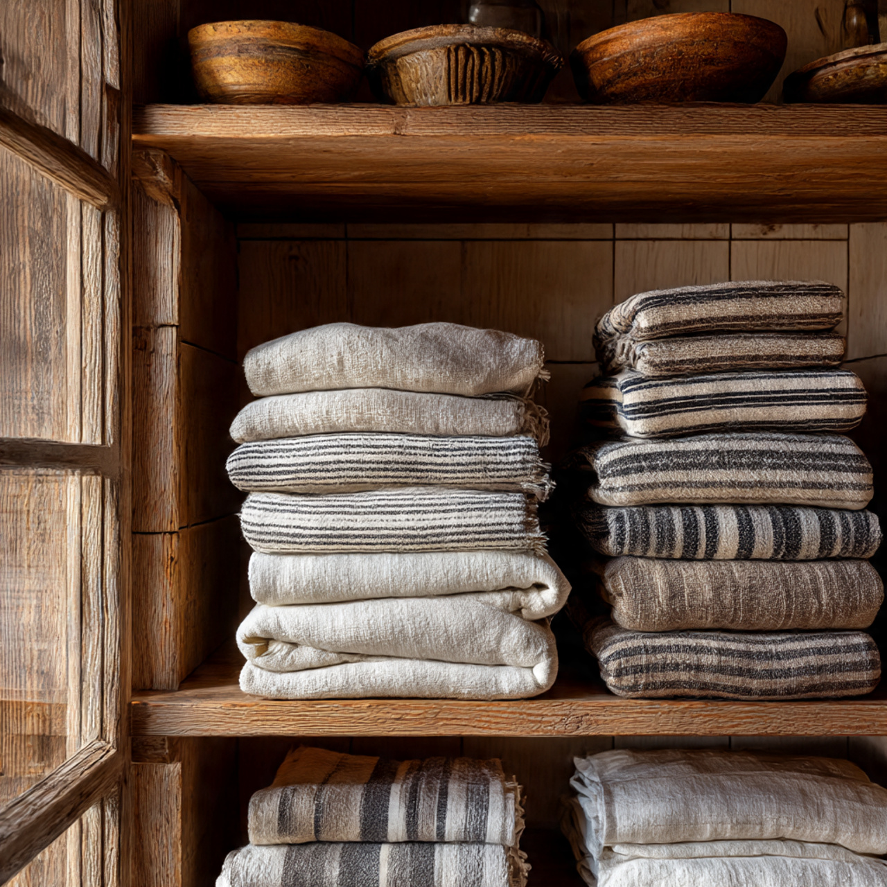 28 Charming Farmhouse Kitchen Pantry Ideas You Need 26 a cozy farmhouse kitchen pantry with rustic