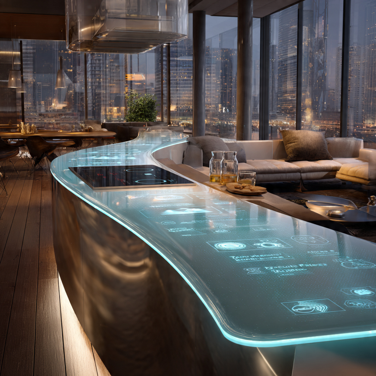 25 Best Concept Kitchen Ideas for Modern Homes 4 a futuristic ultra clean kitchen island with an