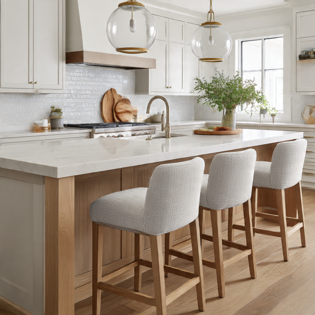 a modern farmhouse kitchen decor scene featuring 1