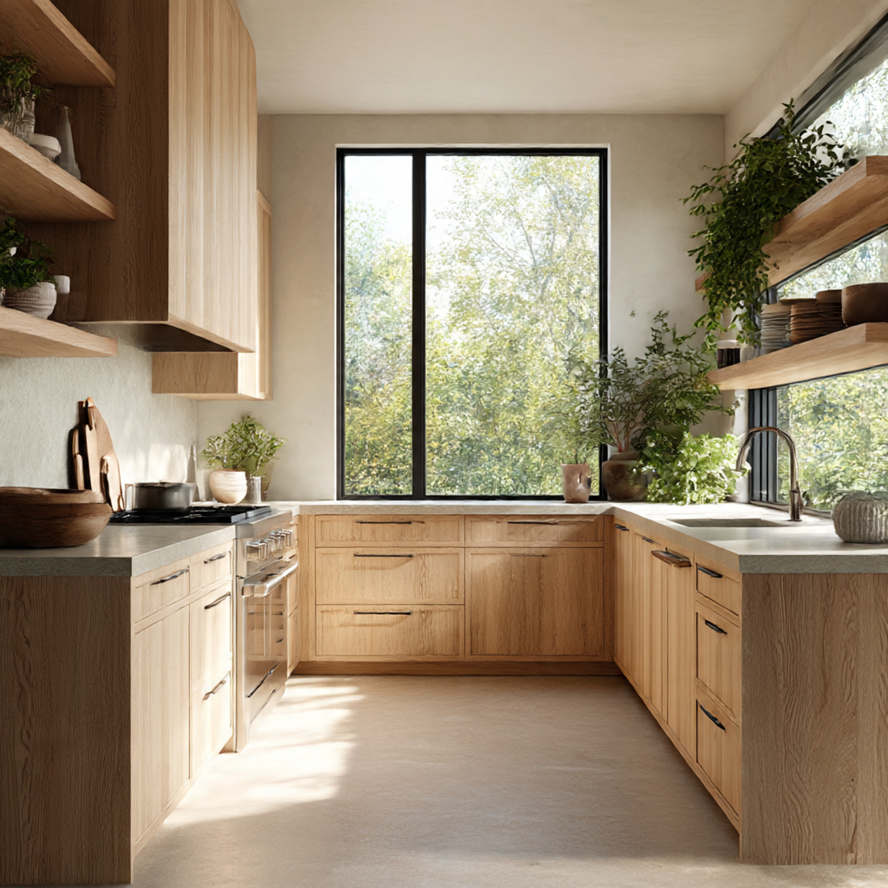 a realistic interior shot of a high end