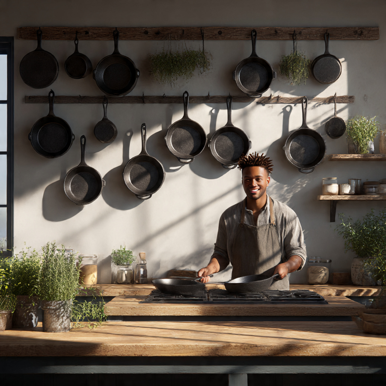 Farmhouse Kitchen Accessories: 27 Super Ideas for Cozy Charm 15 a realistic kitchen scene focused on farmhouse