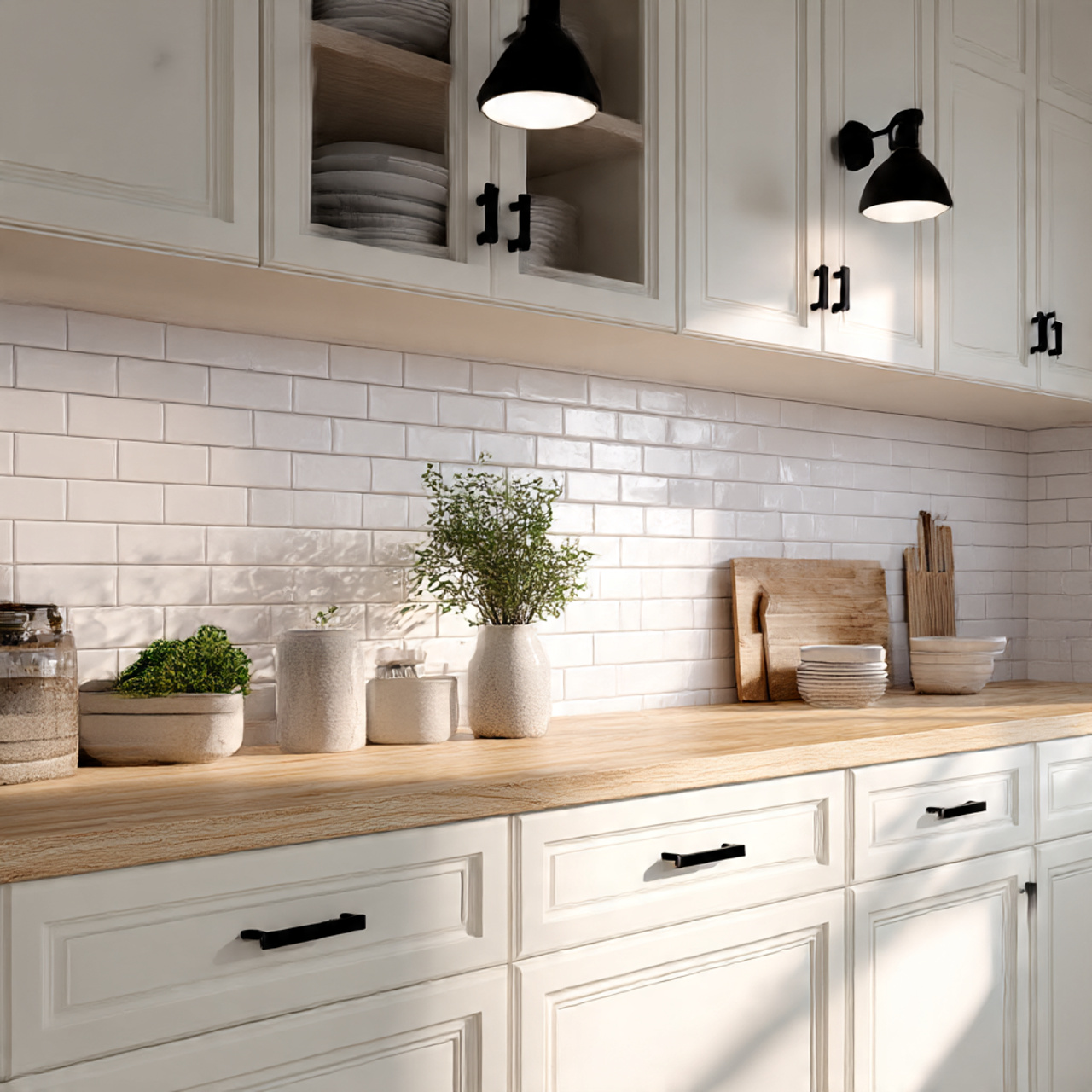 a realistic modern farmhouse kitchen decor kitchen