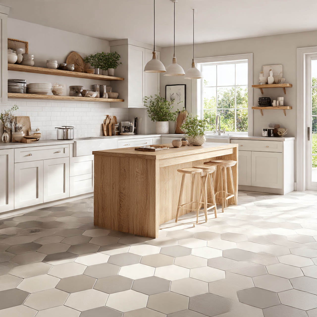 Best Farmhouse Kitchen Flooring Ideas 2025 13