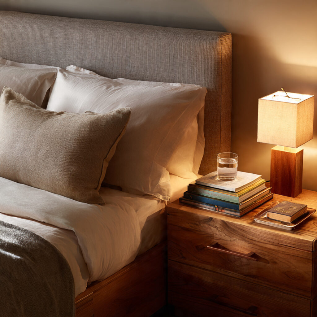 20 Bedroom Ideas for Calm, Comfortable Everyday Homes 9 a practical bedroom vignette showing nightstands w