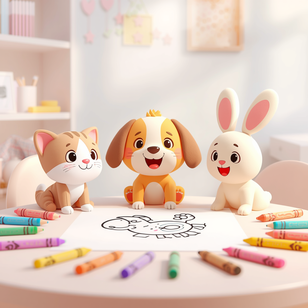 Home 2 Cartoon Coloring Pages
