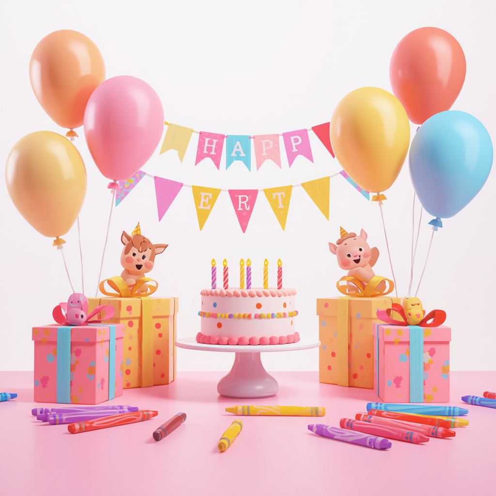 Home 5 Happy Birthday Coloring Pages