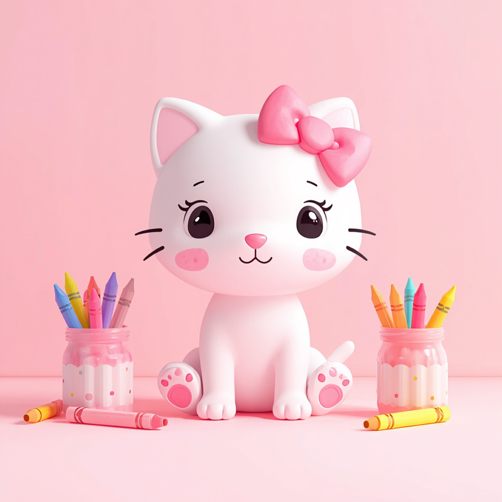 Home 6 Hello Kitty Coloring Page